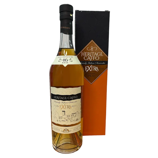 Heritage Caffo Extra Riserva 1970 Italian Brandy 700ml DELICATE Wines SG