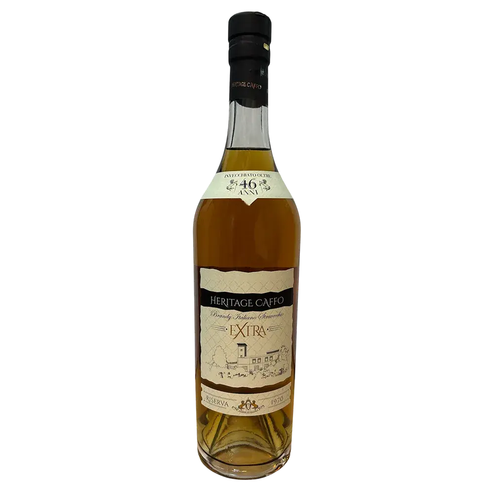 Heritage Caffo Extra Riserva 1970 Italian Brandy 700ml DELICATE Wines SG