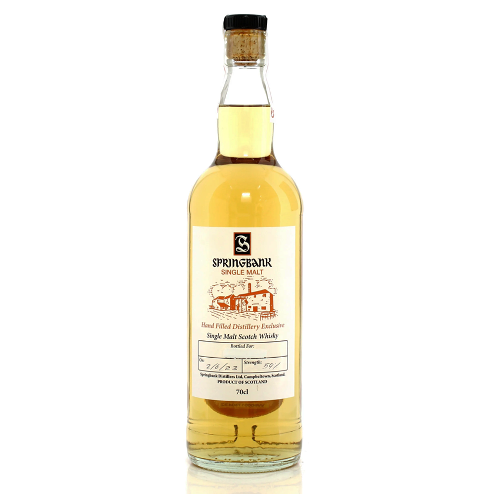 Springbank Hand Filled Distillery Exclusive DELICATE Wines SG