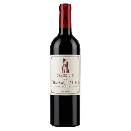 Grand Vin de Château Latour bottle, Pauillac First Growth red Bordeaux – DELICATE Wines Singapore
