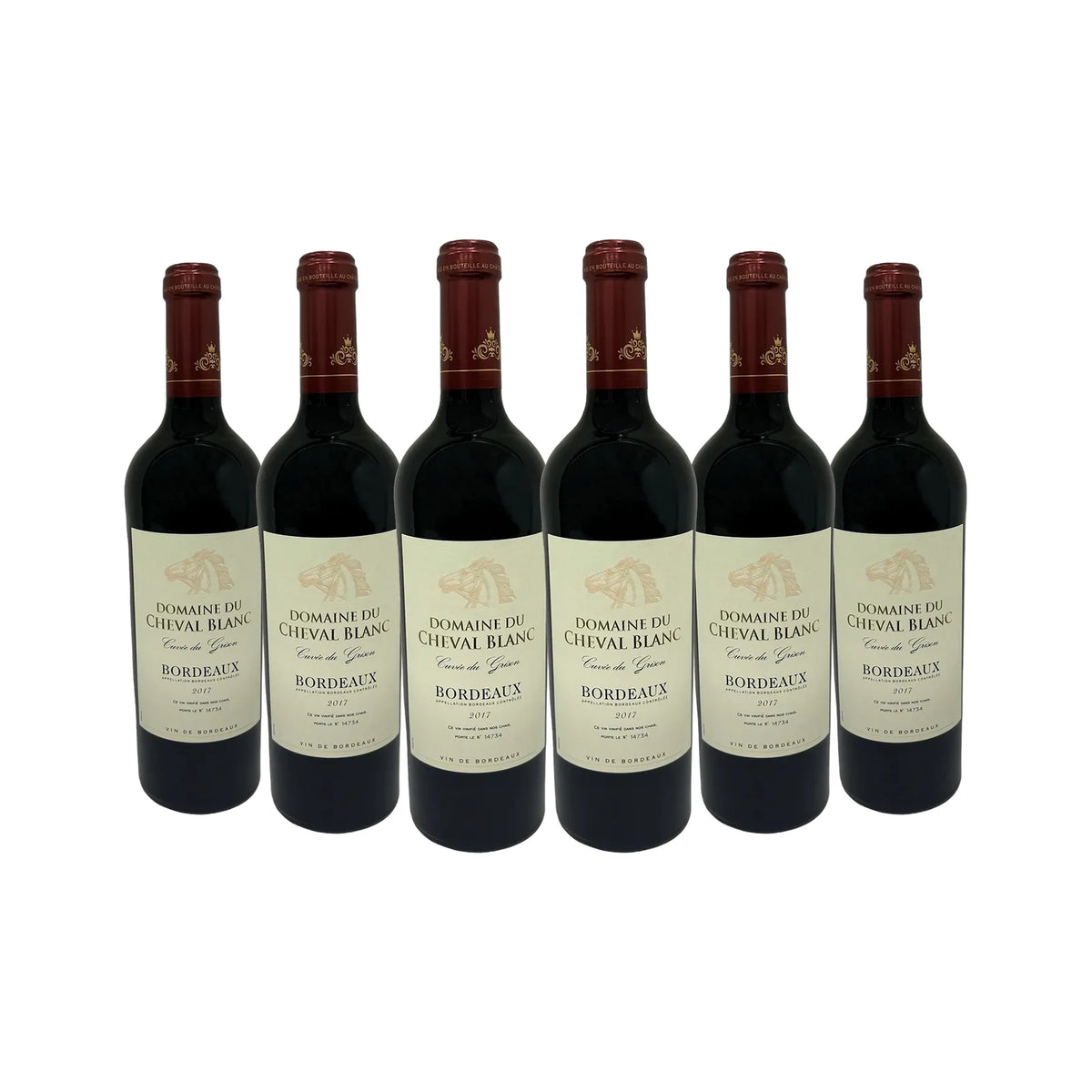Domaine du Cheval Blanc Cuvée du Grison 2017 case of 6 bottles – DELICATE Wines Singapore